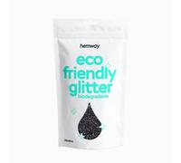 Hemway Eco Friendly Glitter For Decoration, Arts & Crafts - Ultrafine - Black Holographic | Size: 100g Hemway Black 100g