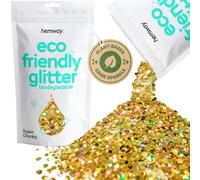 Hemway Eco Friendly Glitter Gold Holographic Super Chunky 100g