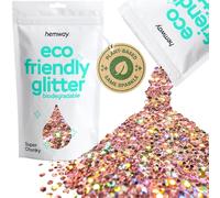 Hemway Eco Friendly Glitter Rose Gold Holographic Super Chunky 100g