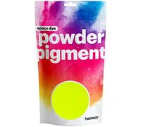 Hemway Epoxy Dye Powder Pigment UV Fluorescent Neon Yellow Powder 50g