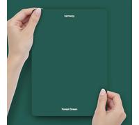 Hemway Forest Green Peel & Stick Sample Chalk Based Furniture Paint | A5 Accurate Colour Swatch, Mess-Free Alternative to Paint Tester Pots, Easy To Use, Eco-friendly, Interior Furniture