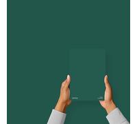 Hemway Forest Green Peel & Stick Sample Interior Paint, A5 Swatch | Accurate Colour, Mess-Free Alternative to Paint Tester Pots, Easy To Use, Eco-friendly, for Kitchen Bathroom Living Room