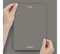 Hemway Fossil Grey Peel & Stick Sample Chalk Paint | A5 Accurate Colour Swatch, Mess-Free Alternative to Paint Tester Pots, Easy To Use, Eco-friendly, for Interior Furniture & Walls