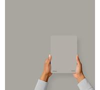 Hemway French Grey Peel & Stick Sample Exterior Paint | A5 Accurate Colour Swatch, Mess-Free Alternative to Paint Tester Pots, Easy To Use, Eco-friendly, for House, Shed, Wall, Fence