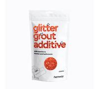 Glitter for Grout Additive Tile Red Holographic, Ultrafine Size, 100g, Sparkle Grout, Bathroom Wet Room Kitchen Hemway Red One Size