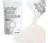 Hemway Glitter For Paint Additive, Mother Of Pearl Iridescent Ultrafine Size Flakes 100G Interior Exterior Mix Into Emulsion Paint