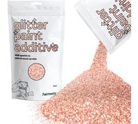 Hemway Glitter For Paint Additive, Rose Gold Fine Size Flakes 100G Interior Exterior Mix Into Emulsion Paint