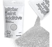 Hemway Glitter For Paint Additive, Silver Ultrafine Size Flakes 100G Interior Exterior Mix Into Emulsion Paint