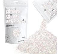 Hemway Glitter Grout Additive - Mother of Pearl Iridescent | 100g Chunky Flakes for Adding Sparkle to Kitchen & Bathroom Tiles | Enhance Your Indoor Grouting Projects with a Sparkly Effect