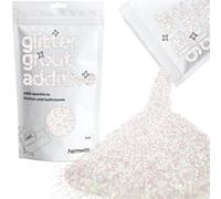 Hemway Glitter Grout Additive - Mother of Pearl Iridescent | Flakes for Adding Sparkle to Old & New Kitchen & Bathroom Tiles | Enhance Your Indoor Grouting Projects with a Sparkly Effect