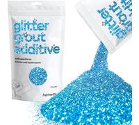 Hemway Glitter Grout Additive - Ocean Blue | 100g Chunky Metallic Flakes for Adding Sparkle to Old & New Kitchen & Bathroom Tiles | Enhance Your Indoor Grouting Projects with a Sparkly Effect