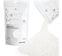 Hemway Glitter Grout Additive - White Iridescent | 100g Chunky Flakes for Adding Sparkle to Old & New Kitchen & Bathroom Tiles | Enhance Your Indoor Grouting Projects with a Sparkly Effect