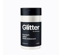 Hemway Glitter Shaker For Cosmetics, Festivals, Epoxy Resin & Crafts - White Iridescent - Ultrafine | Size: 100g Hemway White 100g