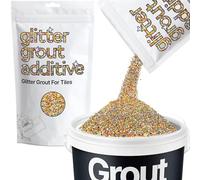 Hemway Gold Silver Holographic Glitter Grout Additive 100g