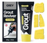 Hemway Grey Grout Reviver Kit 400g with 4 Piece Profiling Tool Kit