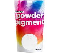 Hemway Grout Powder Pigment Metallic Chalk White 50g, Coloured Dye