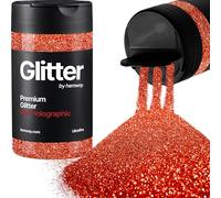 Hemway Holographic Red Glitter Shaker, 130g Ultrafine Glitter