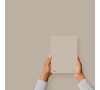 Hemway Latte Brown Peel & Stick Sample Interior Paint | A5 Accurate Colour Swatch, Mess-Free Alternative to Paint Tester Pots, Easy To Use, Eco-friendly, for Kitchen Bathroom Living Room