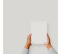 Hemway Linen White Peel & Stick Sample Interior Paint | A5 Accurate Colour Swatch, Mess-Free Alternative to Paint Tester Pots, Easy To Use, Eco-friendly, for Kitchen Bathroom Living Room