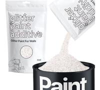 Hemway Mother of Pearl Iridescent Glitter Paint Additive Fine 100g for Adding Sparkle to Paints & Varnish | Paint Walls Sparkly Add to Emulsion, Acrylic or Lacquer Indoor