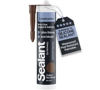 Hemway Nut Brown Construction Sealant & Adhesive 300Ml - 1 Pack