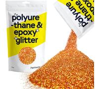 Hemway Polyurethane & Epoxy Glitter - Copper Holographic | 500g Fine Metallic Flake Sequins for Halloween Crafts | Craft Supplies for Tumblers, Candles, Coasters & Autumn Décor