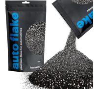 Hemway Premium Automotive Glitter Flake Paint Additive - Black | 100g Fine Metal Flakes for Car, Truck, RV, Motorbike & Boat Decoration | Mix with Auto Paint
