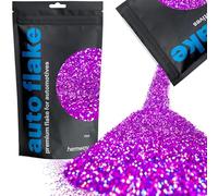 Hemway Premium Automotive Glitter Flake Paint Additive - Purple Holographic | 100g Fine Metal Flakes for Car, Truck, RV, Motorbike & Boat Decoration | Mix with Auto Paint
