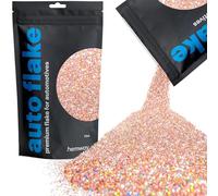Hemway Premium Automotive Glitter Flake Paint Additive - Rose Gold Holographic | 100g Fine Metal Flakes for Car, Truck, RV, Motorbike & Boat Decoration | Mix with Auto Paint