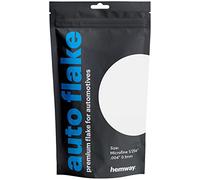 Hemway Premium Automotive Glitter Flake Paint Additive - White Iridescent | 100g Microfine Metal Flakes for Car, Truck, RV, Motorbike & Boat Decoration | Mix with Auto Paint