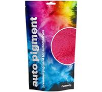 Hemway Premium Automotive Pearl Pigments for use in Cars, Custom Auto Paint, Binders, Clear Coatings, Casting, Gel Coatings, Resin, Powder Coating - Metallic Hot Pink - 100g / 3.5oz