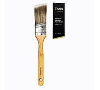 Hemway Premium Bamboo 1.5" Paint Brush, Cutting In & Trim Tool For Sharp Lines & Edges, Sustainable For Decorating, Emulsion Walls