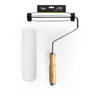 Hemway Premium Bamboo Paint Roller Frame 9 Inch & 1 X Sleeve, Decorating Painting Diy, Walls Ceiling Indoor Outdoor