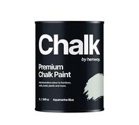 Hemway - Premium Chalk Paint - Aquamarine Blue 1 L | Chalky Matt Shabby Chic Finish for Interior Furniture & Walls | Quick Dry & 1 Coat