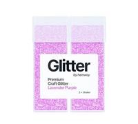 Hemway Premium Glitter Shakers - Lavender Purple | 130g (2 Pack) Fine Metallic Flake Sequins for Resin & Epoxy Crafts | Craft Supplies for Tumblers, Festival, Hair, Face, Body, Eye & Nail Art