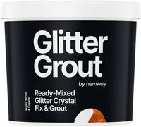 Hemway Ready-Mixed Glitter Grout & Fix Adhesive / Bright White Grout / Copper / 4.5Kg / 10Lb