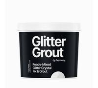 Hemway Ready-Mixed Glitter Grout & Fix Adhesive / Bright White Grout / White Iridescent / 4.5Kg / 10Lb