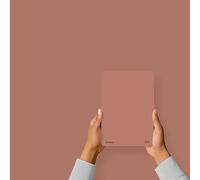 Hemway Red Sand Peel & Stick Sample Interior Paint, A5 Swatch | Accurate Colour, Mess-Free Alternative to Paint Tester Pots, Easy To Use, Eco-friendly, for Kitchen Bathroom Living Room