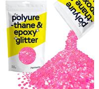 Hemway Resin Glitter Baby Pink Iridescent 100g Super Chunky