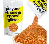 Hemway Resin Glitter Copper Holographic 100g Chunky | Polyurethane & Epoxy Glitter for Resin Crafts, Tumblers, Coasters, Floor & Table Art