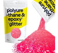 Hemway Resin Glitter Fluorescent Pink 100g Extra Chunky