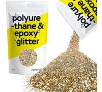 Hemway Resin Glitter Gold Silver 100g Fine | Polyurethane & Epoxy Glitter for Resin Crafts, Tumblers, Coasters, Floor & Table Art