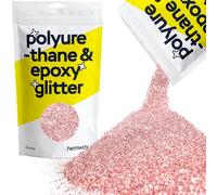 Hemway Resin Glitter Light Rose Gold 100g Chunky