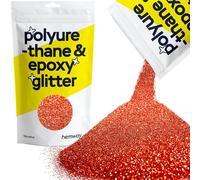 Hemway Resin Glitter Red Holographic 100g Microfine | Polyurethane & Epoxy Glitter for Resin Crafts, Tumblers, Coasters, Floor & Table Art