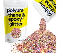 Hemway Resin Glitter Rose Gold Holographic 100g Super Chunky