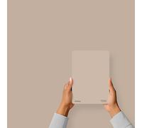 Hemway Sandy Beige Peel & Stick Sample Interior Paint | A5 Accurate Colour Swatch, Mess-Free Alternative to Paint Tester Pots, Easy To Use, Eco-friendly, for Kitchen Bathroom Living Room