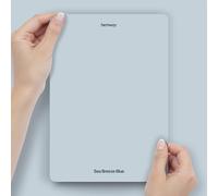 Hemway Sea Breeze Blue Peel & Stick Sample Chalk Paint, A5 Swatch