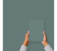 Hemway Sea Green Peel & Stick Sample Interior Paint, A5 Swatch | Accurate Colour, Mess-Free Alternative to Paint Tester Pots, Easy To Use, Eco-friendly, for Kitchen Bathroom Living Room