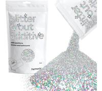 Glitter for Grout Additive Tile Silver Holographic, Fine Size, 100g, Sparkle Grout, Bathroom Wet Room Kitchen Hemway Silver One Size