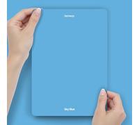 Hemway Sky Blue Peel & Stick Sample Chalk Paint, A5 Swatch